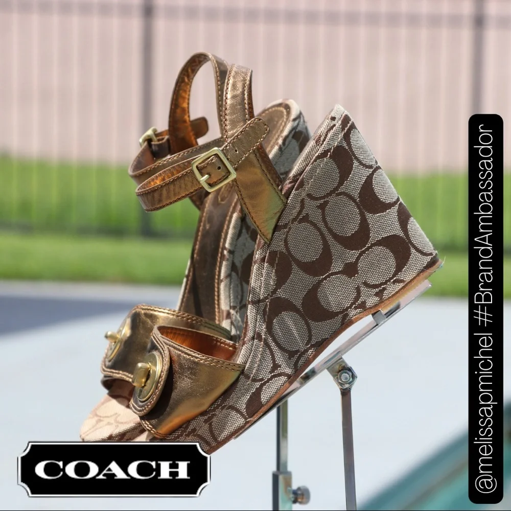 🌸 Host Pick 🌸 Coach Rana Wedge - Picture 4 of 11